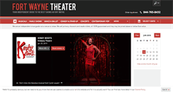 Desktop Screenshot of fortwaynetheater.com